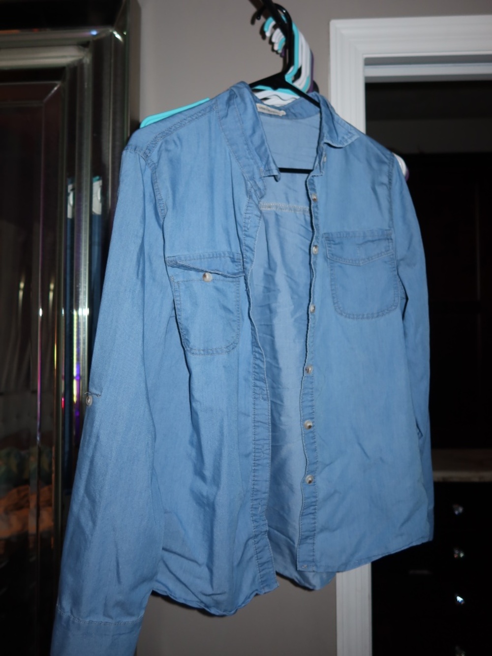 Denim Button Down